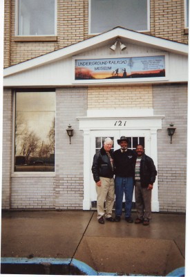 John Halford, Dr. John Mattox, and Curtis May